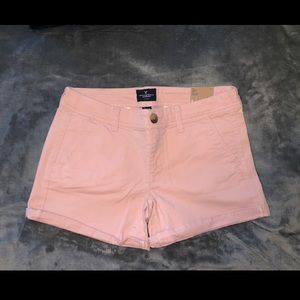 American eagle pink shorts